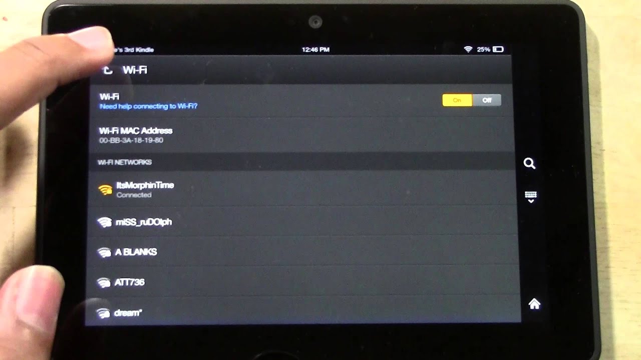 how do i check my firewall settings kindle fire