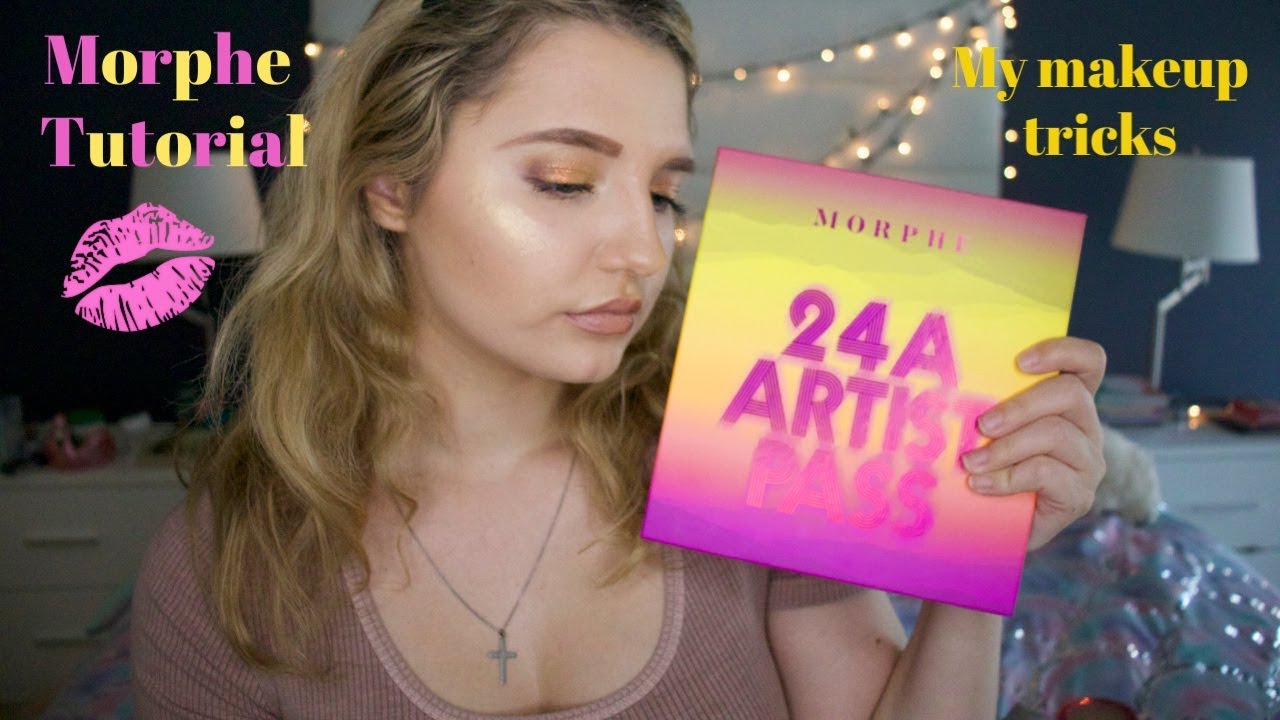 Morphe  24A artist pass palette tutorial + my makeup tips for 2020 💄💋
