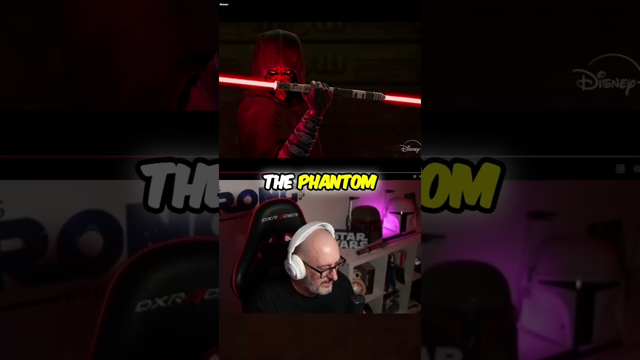 Mauls Saber has a cool detail in the Maul Shadow Lord trailer!