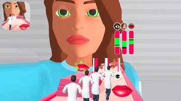 MAX LEVEL in Botox Run 👩🏻‍🦰💋 BIG UPDATE!! All Levels - iOS, Android Gameplay Walkthrough! #1