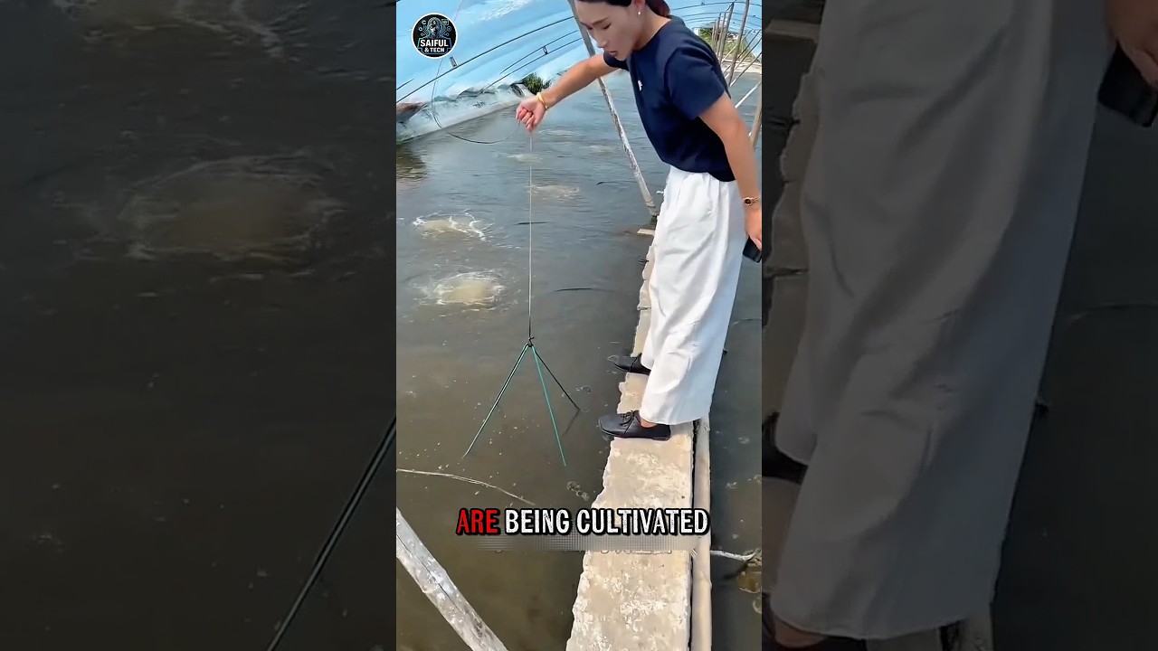 Unbelievable Shrimp Farming Method You’ve Never Seen Before! 🦐 