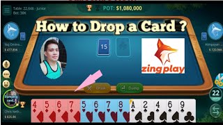 Way on How to Drop a Card in Tongits Zingplay screenshot 5
