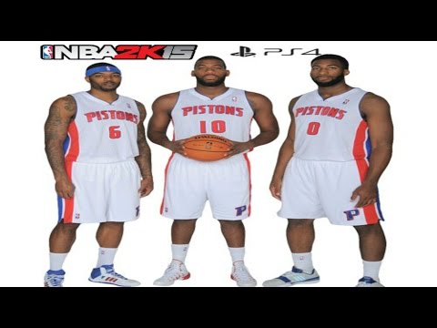 NBA 2K15 Detroit Pistons Mix PS4 Montage 