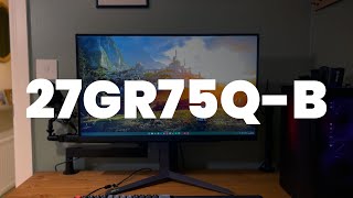 LG 27GR75QB  Overview & Impressions  Best Budget Monitor For 2024?