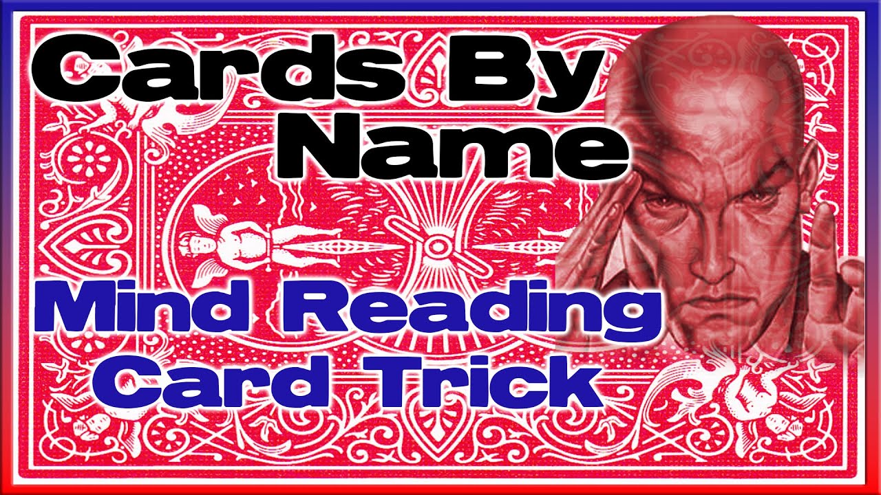 Card by Name A Magic Mind Reading Trick Learn the Secret YouTube