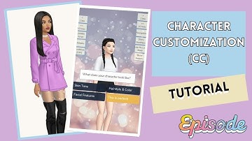 Episode Tutorial┊How to let readers CUSTOMIZE CHARACTERS in 2024 (easy)
