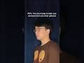 POV: You are trying to side-eye someone but you wear glasses