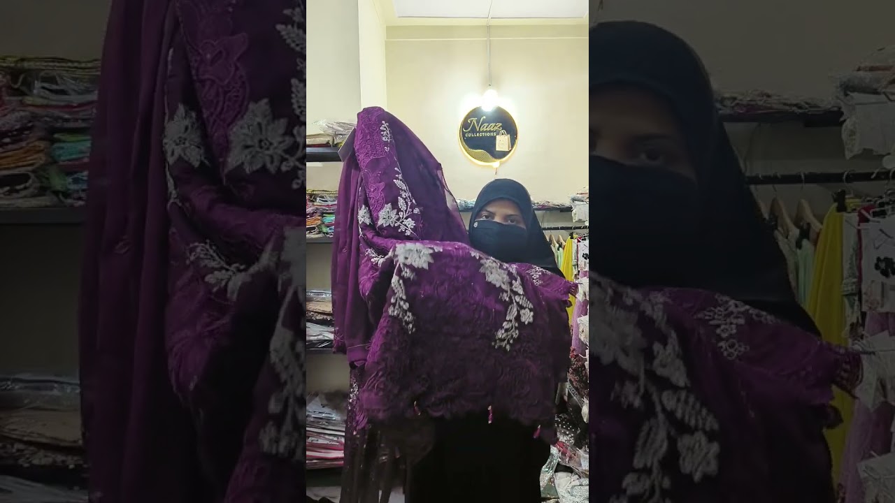 Naaz collections # for booking whatsapp 9304428402# chiffon collections # heavy article # eid 2026