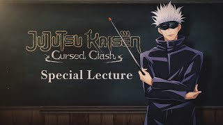 JUJUTSU KAISEN CURSED CLASH – Gojo Satoru Teaches Game Mechanics