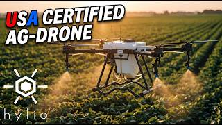 Hylio Drones Blue-NDAA Certified Agriculture Drones | Facility Tour & Demo