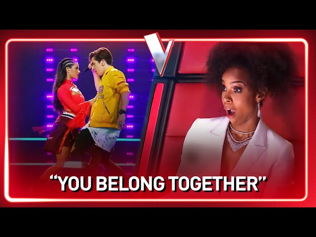 Most SEXY Battle ever on The Voice?! | #Journey 179 class=