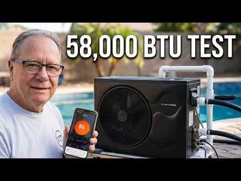 Don't Stop Swimming, HEAT YOUR Pool, VarminPool 58,000 BTU Heat Pump