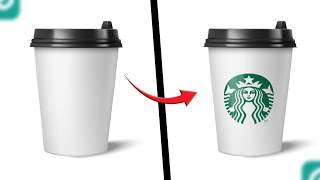 How to make cup mokup in Photopea 