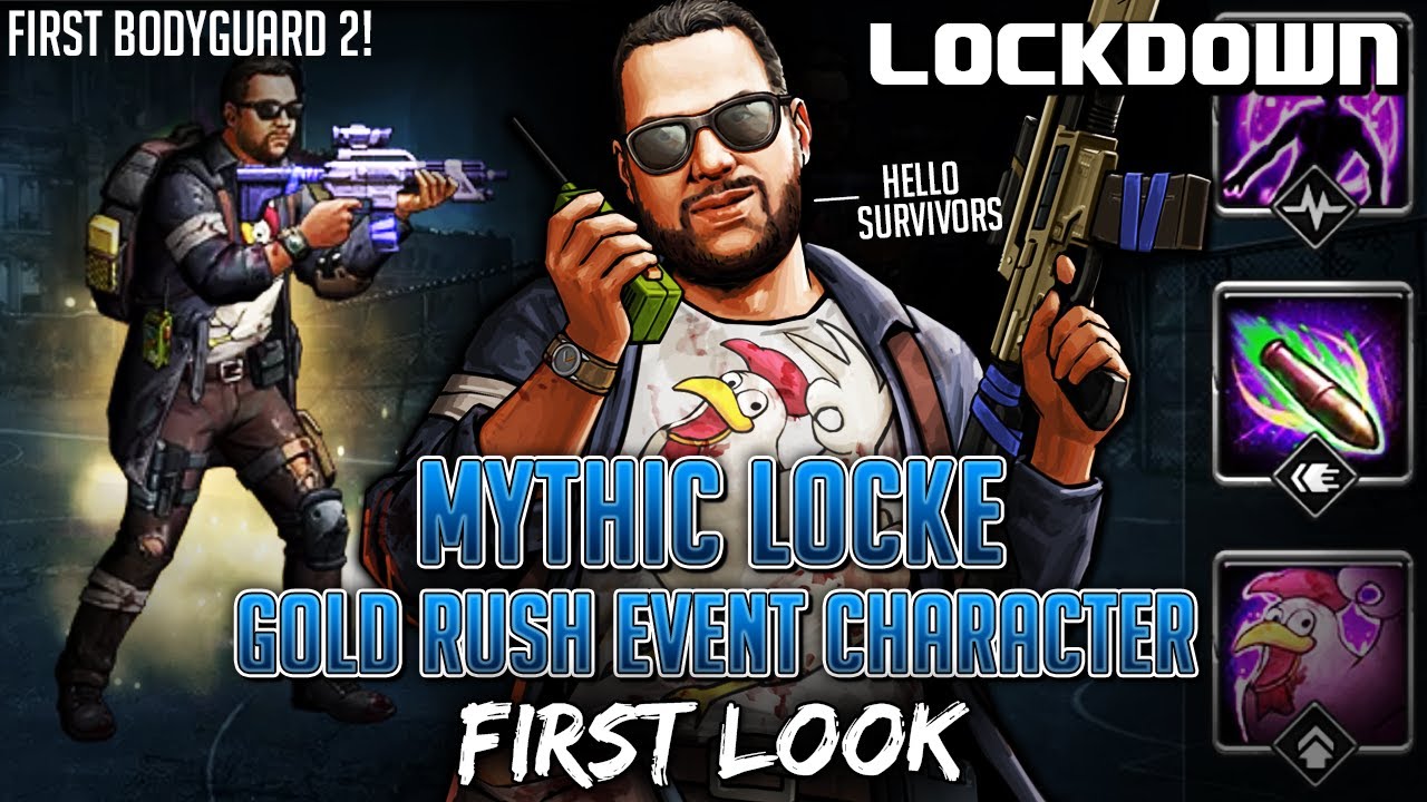 TWD RTS: Mythic Locke, Gold Rush Event Character! The Walking Dead: Road to Survival Leaks