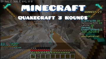 Quakecraft 3 Rounds #1 Minecraft: Hypixel