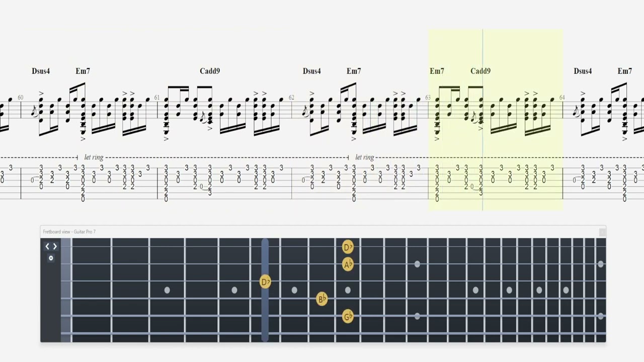 Ed Sheeran - I see Fire - TAB