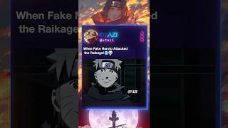 Naruto Attacked On Raikage