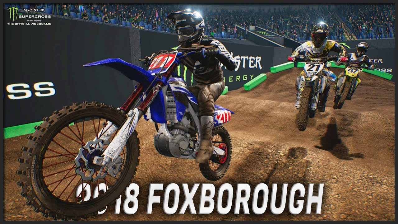 SENDING IT in FOXBOROUGH! (Monster Energy Supercross The Official