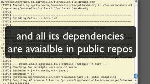 Cellar Installation Video