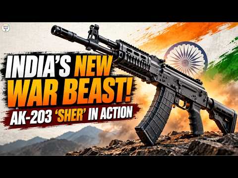 India’s Indigenous AK-203 ‘Sher’ Rifle | A New Chapter in Defence Self-Reliance | BJP