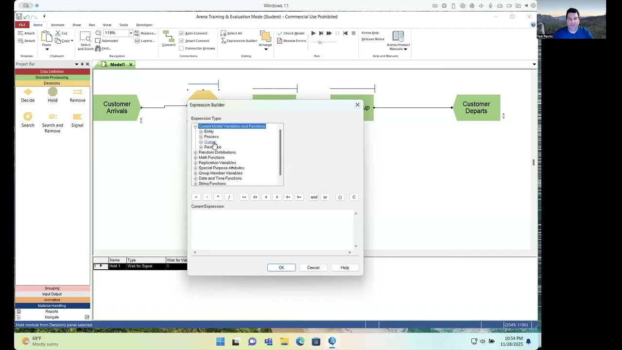 IEE 475: Советы по арене – Логика вытягивания (Усложнение моделирования очередей на арене, часть 1)