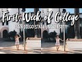 FIRST WEEK OF COLLEGE // SAN DIEGO STATE UNIVERSITY