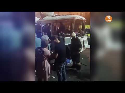 Взрыв автобуса в Воронеже