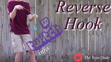 Reverse Hook | Slack Trapeze Trick | Yoyo Tutorial