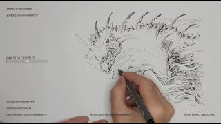 #042 Клип, Арт Стрим. Дракон | Clip, Art Stream. Dragon | Murat Alimov