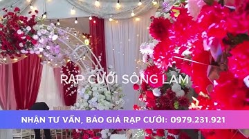 Cho thuê rạp cưới tại Dầu Tiếng Bình Dương | Rạp Cưới Sông Lam