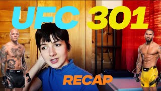 UFC 301 Pantoja vs Erceg Recap