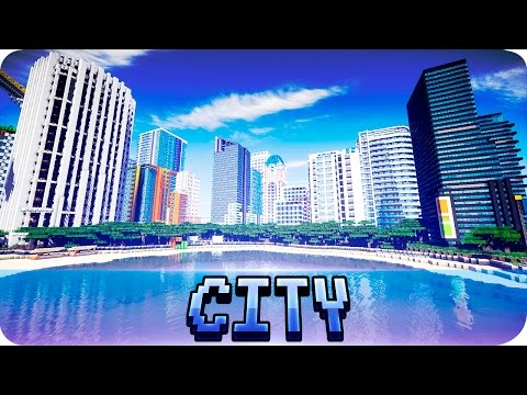 Minecraft - Beautiful Beach City - Map with Download 