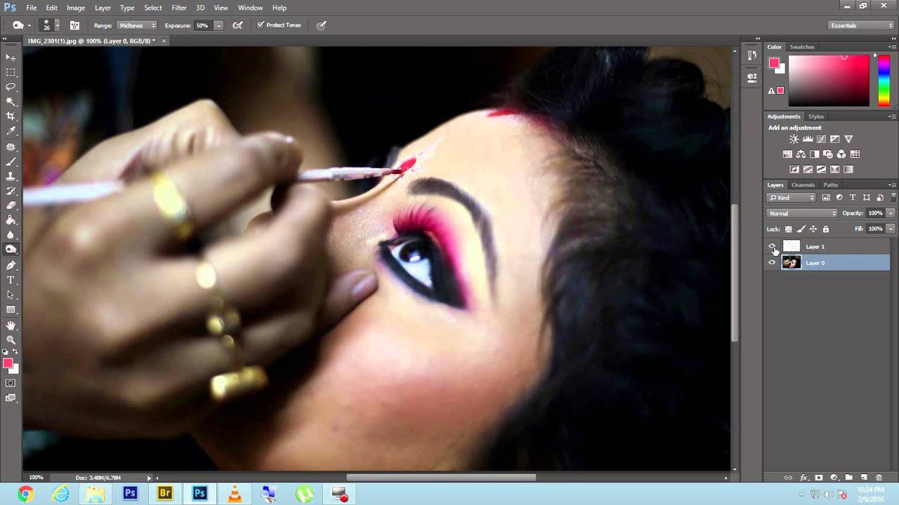 Edit and Change Makeup in Photoshop