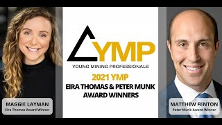 YMP Awards 2021 - Winners Matthew Fenton & Maggie Layman