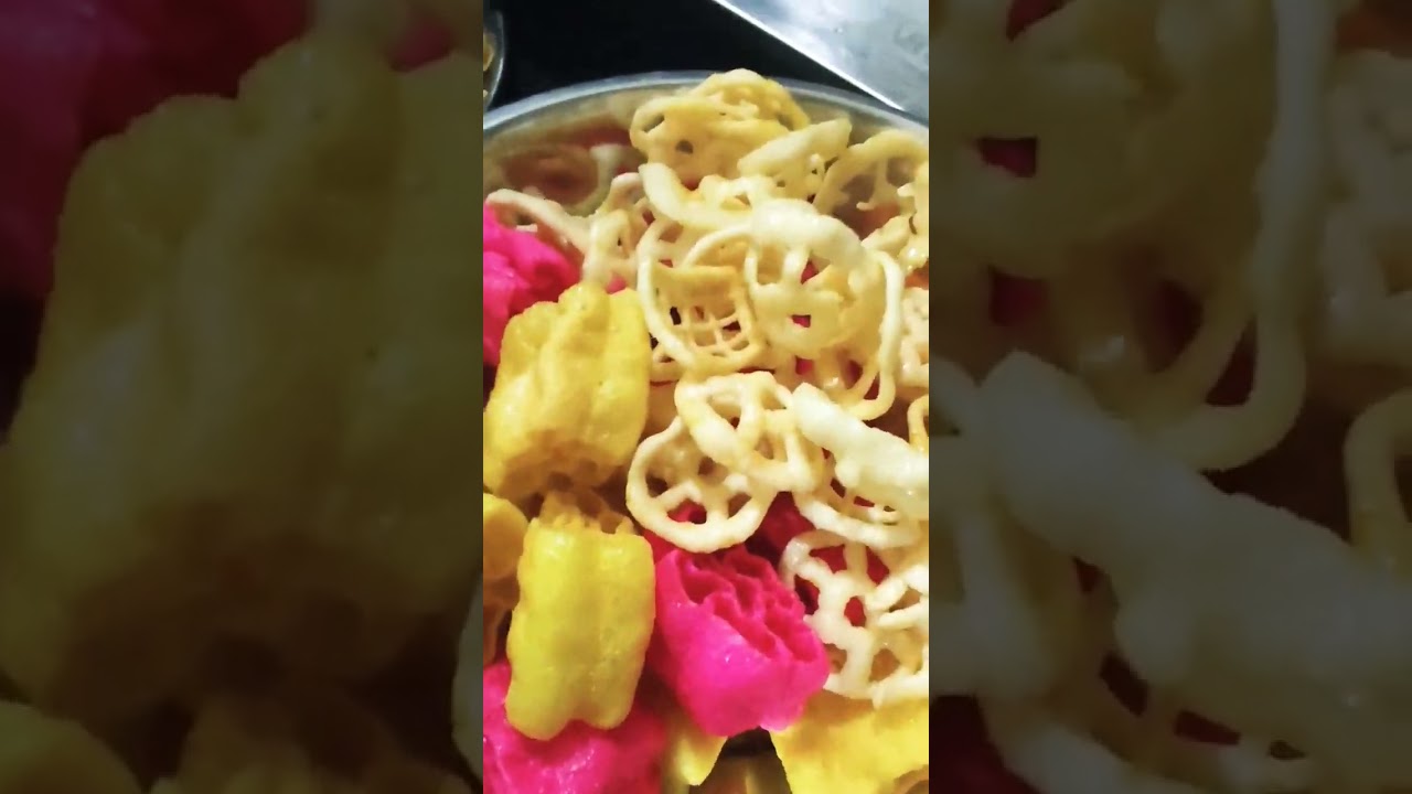 kids favourt colourful fryums 😋👌pure veg recipes channel like share nd subscribe my YouTube channel