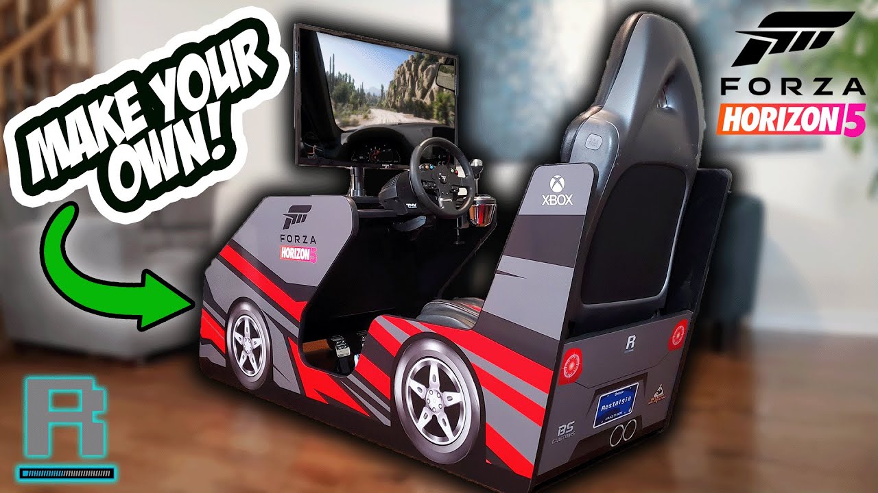 diy-racing-arcade-simulator-for-forza-horizon-5-xbox-series-x-youtube