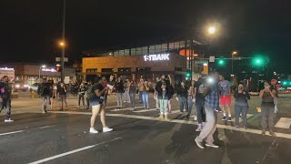 Protesters Stop Traffic in Capitol Hill Saturday Night