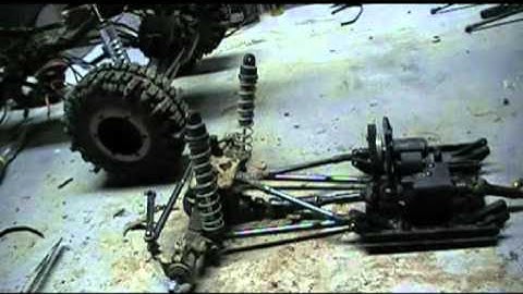 SCX10 AND WRAITH DRIVETRAIN CONVERSION