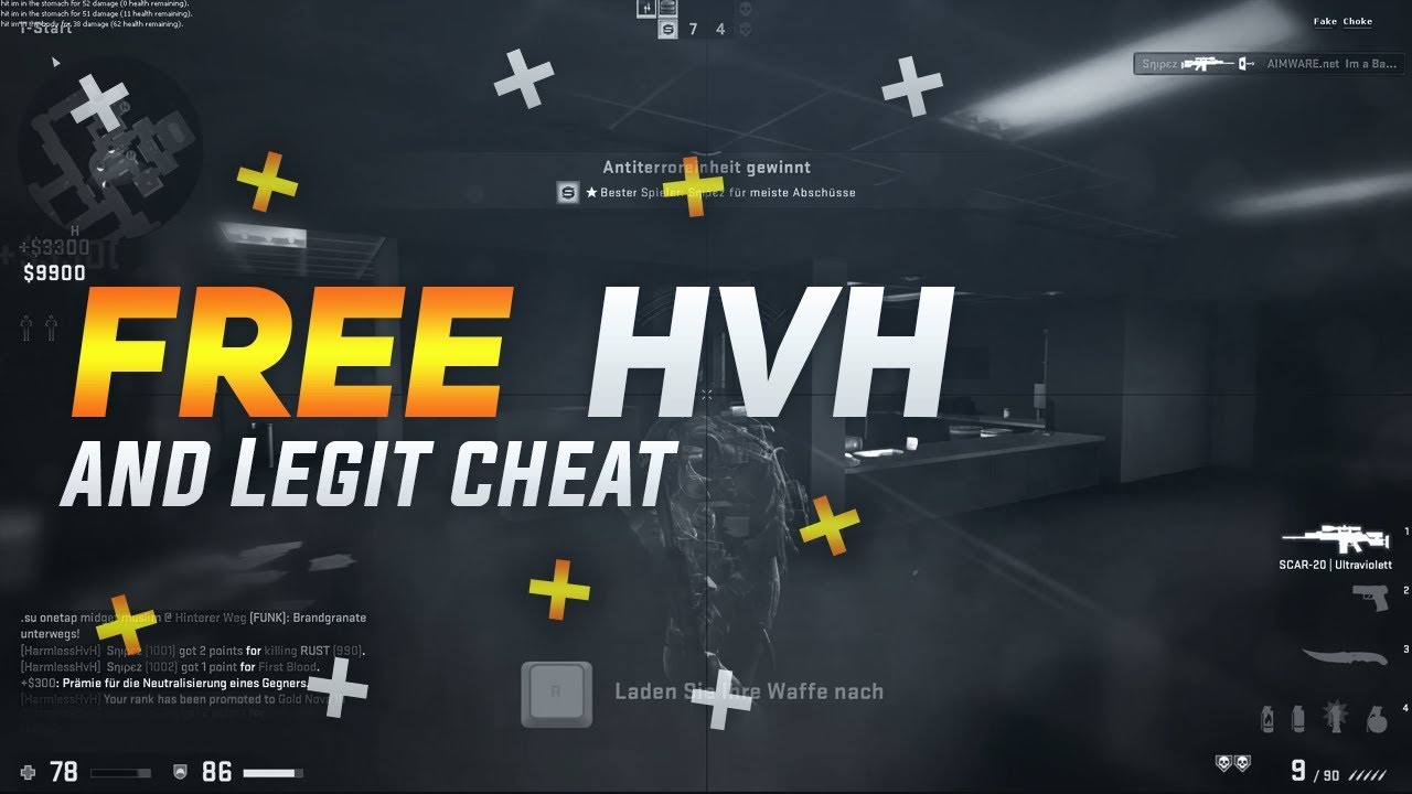 CS:GO NEW FREE HVH AND LEGIT OP CHEAT TAPPING AIMWARE/ONETAP.SU [ DLL DOWNLOAD+CFG]