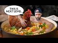 10 Levels of Chicken Noodle Soup | With Babish