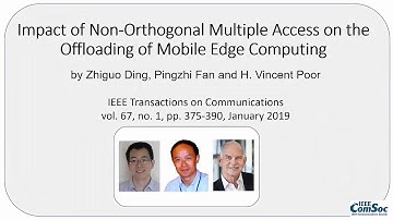Impact of Non-Orthogonal Multiple Access on the Offloading of Mobile Edge Computing
