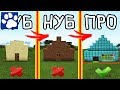 🏠КАК МЕНЯЛСЯ ДОМ НУБА В MINECRAFT | МАЙНКРАФТ ЭВОЛЮЦИЯ ДОМА НУБИКА | Матвей Котофей Майнкрафт видео