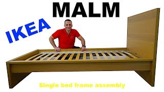 IKEA MALM bed frame assembly instructions