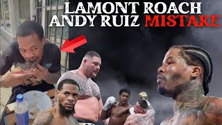 Lamont Roach Acting Like Andy Ruiz | Gervonta Davis Ready FOR Smoke