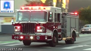Engine 1 + Rescue 1 + Truck 1 SFFD