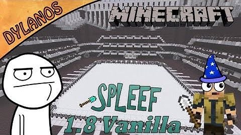 Circular/Squared Spleef Arena - 1.8 Vanilla Tutorial