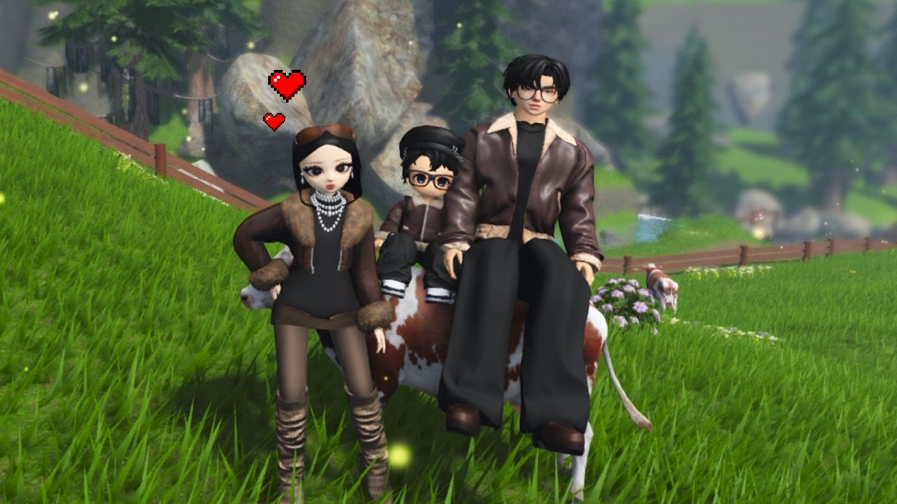 MAIN KE PETERNAKAN SAPI DI PEGUNUNGAN | 💖 Family Roleplay Roblox Indonesia