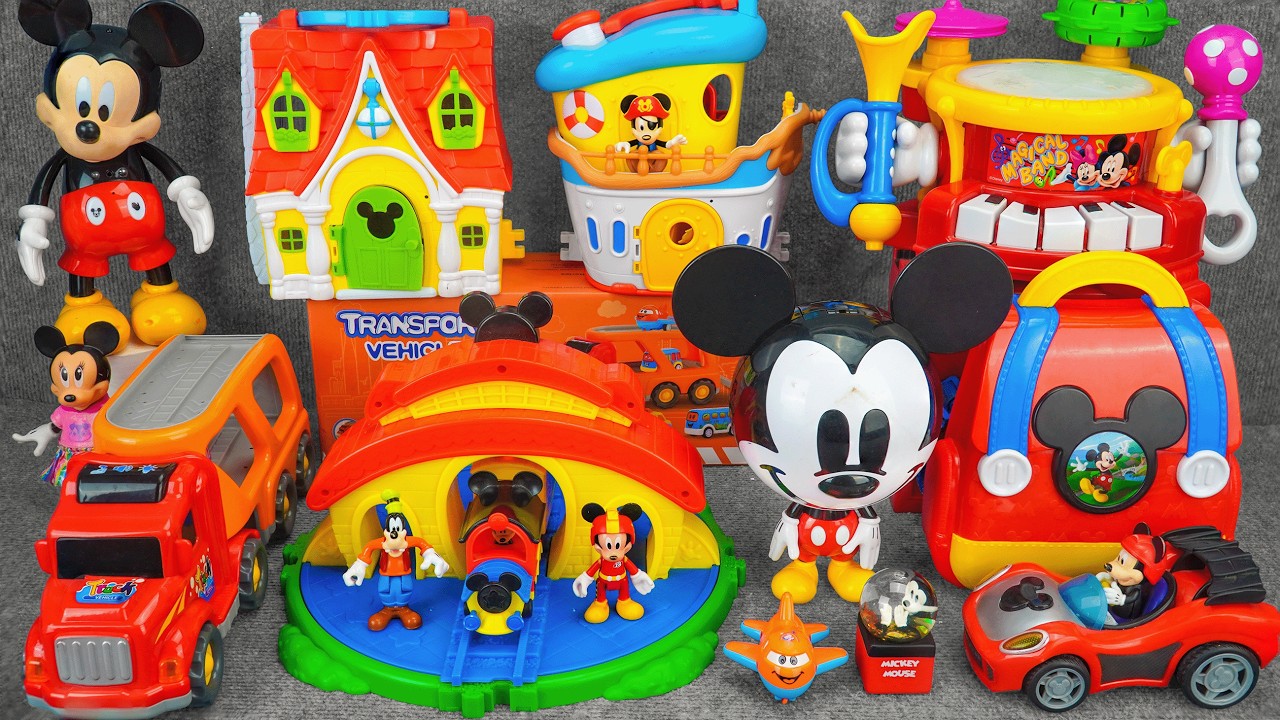 Satisfying with Unboxing Disney Mickey Mouse Musical Toys Playset