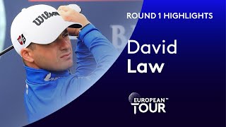 David Law shoots an opening 7 under par | 2020 Betfred British Masters