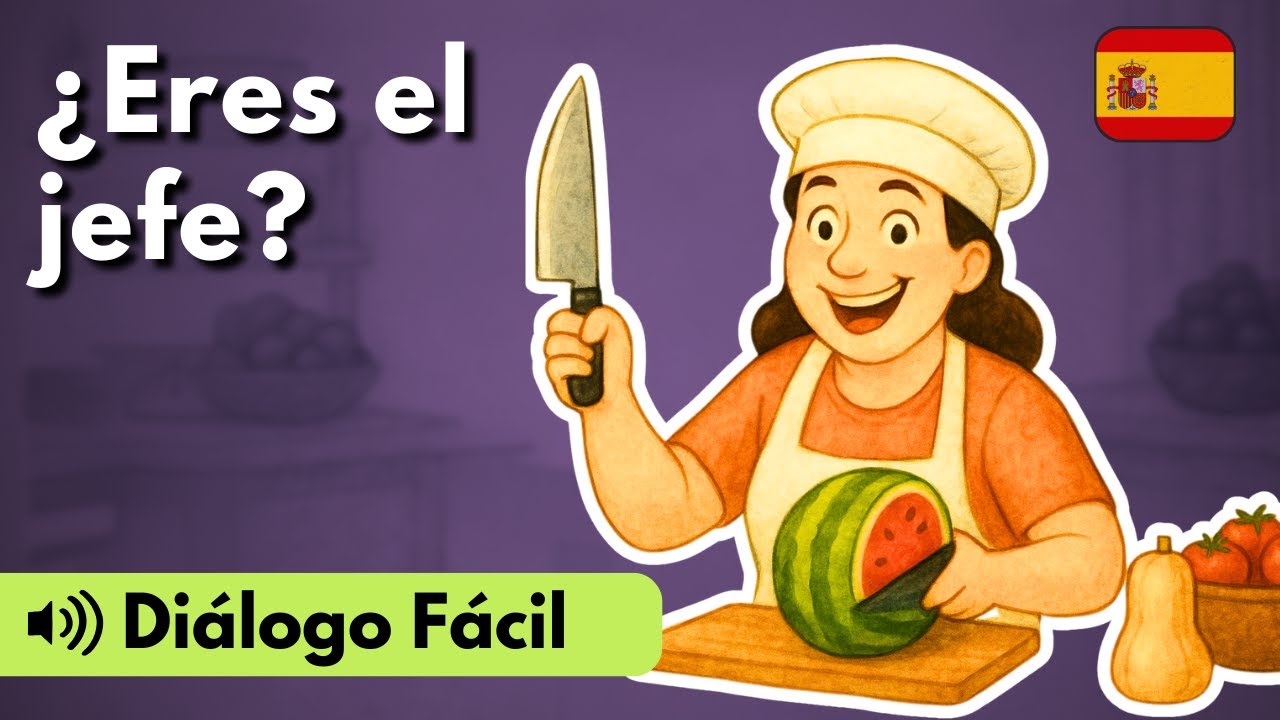 Learn Spanish with Fun Dialogues - Ep. 32: Improvised Cooking Class (A2)